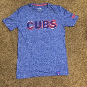 Nike Blue Chicago Cubs Baseball T- Shirt
